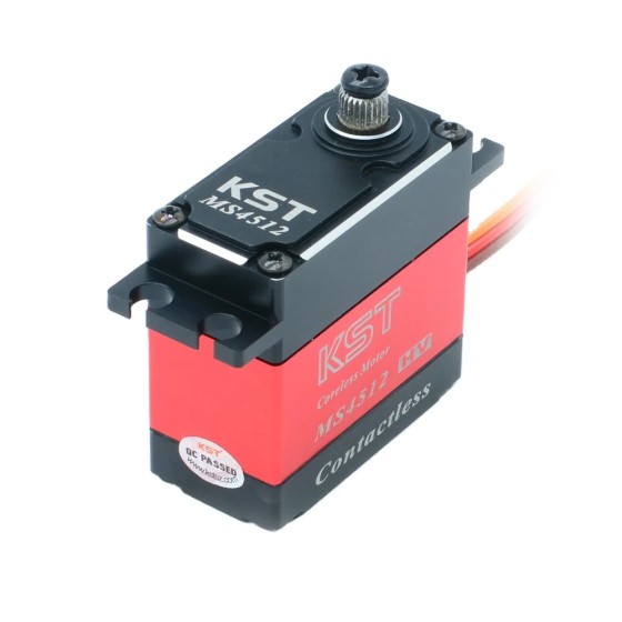2023 News KST MS4512 HV 8.4V 45kg 0.14sec Servo High Performance Metal UAV Servo Motor Robot UAV Hobby Education